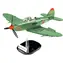 Cobi 5747 II WW Bell P-39Q Airacobra / 380 kostek / 1 figurka / 1:32 / od 7 lat