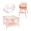 Zestaw mebli dla lalek DeCuevas 40074 2 w 1 Tulipe 2025