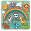 2Kids Toys 2w1 Układanka balansująca ze zwierzętami / od 18 miesięcy