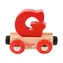 Bigjigs Rail Drewniany wagon kolejowy - Litera G / od 3 lat