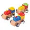 Bigjigs Toys Drewniana kolorowa nakręcana maszyna 1 szt. / od 3 lat 
