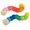 Bigjigs Toys Kolorowy robak czerwony / od 12 miesięcy