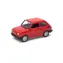 Welly Fiat 126 Toddler 1:34 czerwony