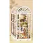 Puzzle 3D 2Kids Toys Bookend Miniature House Cafe White Garden