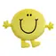 Tęczowa poduszka Mr. Men Mr. Happy Duża / od 0 lat