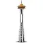 Puzzle 3D Metal Earth Seria Premium : Space Needle Wystawa Światowa 1962 / 109 elementów / od 14 lat