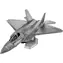 Puzzle 3D Metal Earth F-22 Raptor / 70 elementów / od 14 lat