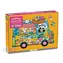 Puzzle Mudpuppy w kształcie minibusa z przekąskami / 75 elementów / od 7 lat