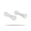 Hantle neoprenowe 2 x 1 kg - GymBeam (szare)