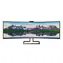 49-calowy Philips 499P9H czarny / VA / LED / 5120 x 1440 / 32:9 / 60 Hz / 5 ms / 3000:1 / 450 cd-m2 / DP, HDMI i USB-C
