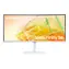 34" Samsung ViewFinity S6 S65TC biały / VA / 3440x1440 / 21:9 / 5ms / 3000:1 / 350cd-m2 / HDMI + DP / USB / VESA
