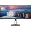 34" AOC CU34V5C/BK czarny / VA / 3440x1440 / 21:9 / 4 ms / 3000:1 / 300 cd-m2 / HDMI + DP + USB-C / VESA