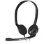 Sennheiser PC 3 CHAT czarny / zestaw słuchawkowy - dwustronne słuchawki z mikrofonem / 2x Jack 3,5mm / 2m 