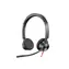 Poly BLACKWIRE C3320 czarny / zestaw słuchawkowy / mikrofon / dwie słuchawki / USB-A / kontroler / czarny