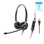 Sennheiser IMPACT SC 660 USB ML czarny / zestaw słuchawkowy USB / mikrofon / USB