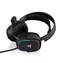 Modecom MC-899 PROMETHEUS czarne / słuchawki z mikrofonem / USB / LED / 2,2m