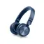 Muse M-276BTB niebieski / Słuchawki bezprzewodowe / mikrofon / Bluetooth i gniazdo 3,5 mm