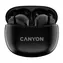 Canyon TWS-5 czarne / słuchawki bezprzewodowe z mikrofonem / BT V.35 / etui ładujące