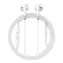 Joyroom JR-EW01 biały / Słuchawki douszne / gniazdo 3,5 mm / 1,2 m 
