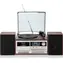 ROADSTAR HIF-8892D+BT brązowy / Gramofon / 64 W / CD / DAB+ i FM / BT / AUX RCA / USB / karta SD