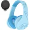 PowerLocus P2 Kids Blue / Bezprzewodowe słuchawki dla dzieci z mikrofonem / Bluetooth 5.3