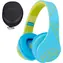 PowerLocus P2 Kids Blue/Green / Bezprzewodowe słuchawki dla dzieci z mikrofonem / Bluetooth 5.3