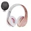 PowerLocus P2 Kids Różowe złoto / Bezprzewodowe słuchawki dla dzieci z mikrofonem / Bluetooth 5.3