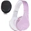Rozpakowane - PowerLocus P2 Kids Fioletowo-Białe / Bezprzewodowe słuchawki dla dzieci z mikrofonem / Bluetooth 5.3 / rozpakowane