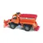 Bruder 02572 Rozrzutnik MB Unimog z pługiem / 1:16 / od 4 lat
