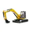 Minikoparka Bruder 02456 CAT / 1:16 / od 3 lat