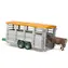 Bruder 02227 Duży transporter zwierząt + figurka krowy / 1:16 / od 3 lat