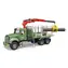 Bruder 02824 Ciężarówka z transportem drewna + 3 kłody / 1:16 / od 4 lat