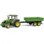 Bruder 02108 Ciągnik John Deere 5115M z samochodem / 1:16 / od 3 lat