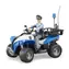 Bruder 63010 Policyjny quad z figurką policjantki / 1:16 / od 4 lat