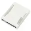 Mikrotik RB260GS / RouterBOARD / 5- Port SMART przełącznik Gigabit / klatka SFP / SwOS / obudowa plastikowa / zasilacz