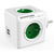 PowerCube Original USB zielony / 4 gniazda / 2x Port USB