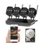 Zmodo 720P Wifi Mini NVR+4xIP CAM+1TB HDD/czarny