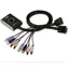 Kable Aten CS-682 / 2- Port DVI KVMP USB2.0 / mini / audio / 1,2m