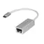 Adapter StarTech USB-C srebrny / do połączenia sieciowego / RJ45 