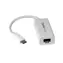 Adapter StarTech USB-C biały / do połączenia sieciowego / RJ45 