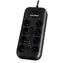 CyberPower P0820SUF0-FR czarny / Ochrona przeciwprzepięciowa / 8 gniazd / przełącznik / 2x USB / 1,8 m
