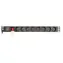 Gembird EG-PDU-014-F PDU do szafy rack 1U / do 2500 W / 8x gniazdo FR / kabel 3M (FR)