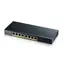 ZyXEL GS1900-8HP v3 / 8- Port przełącznik stacjonarny / 8x GLAN / 8x PoE / PoE 70W