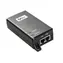 MicroConnect IEEE Gigabit PoE Injector czarny / 802.3 AF/at / 30W 