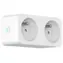 Immax NEO LITE SMART inteligentne 2 gniazda wewnętrzne (FR) / 16A / Wi-Fi / Google Assistant i Amazon Alexa i LIDL i TUYA