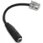 Sonoff Adapter czujnika 2,5 mm Jack (F) - RJ9 (M) 5 cm czarny