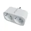 SMART wtyczka TESLA Dual SD300 / inteligentne gniazdo / sterowanie gniazdem / przycisk włączania/wyłączania / Wi-Fi / BT 