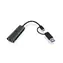 Icy Box IB-LAN301-C3 czarny / Adapter sieciowy USB / 2.5GLAN / USB 3.2 Gen 1