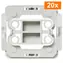 Homematic IP Adapter Berker B1 (20szt.) / do ramek i pokryw Berker Arsys i K1