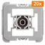 Homematic IP Adapter Gira 55 (20szt.) / do ramek i osłon Gira serii System 55/Standard 55/E2/Event/Espirit